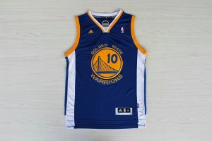 Maillot De Basket Golden State Warriors David Lee 10 Tissus Sportif Fans Edition Bleu